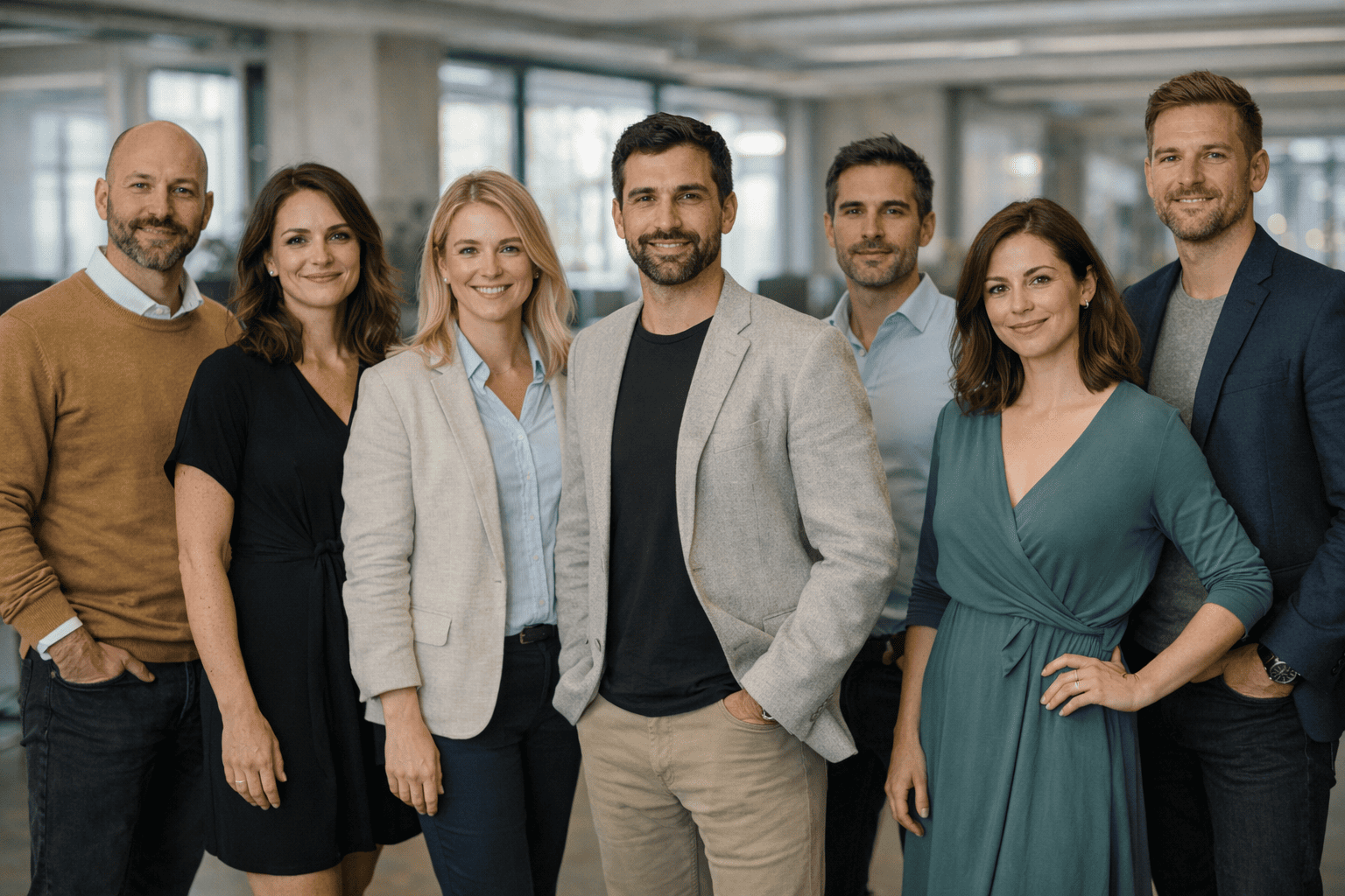 Team working on AI trading platform — Tęcza Fondvel